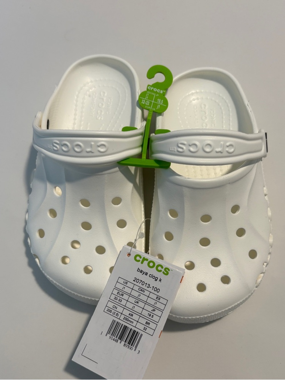 CROCS baya clog Kids' Classic Clogs in White